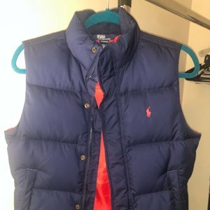 Polo by Ralph Lauren Boys Navy Puffer Vest